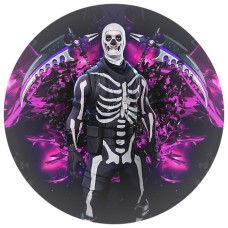 71118dzu disc de icing Fortnite Skull Trooper d14.5cm